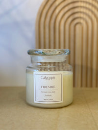 Calycopis Candle – Fireside | Handmade Coconut & Soy Wax - Calycopis Candle