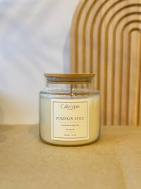 Calycopis Candle – Pumpkin Spice | Handmade Coconut & Soy Wax - Calycopis Candle