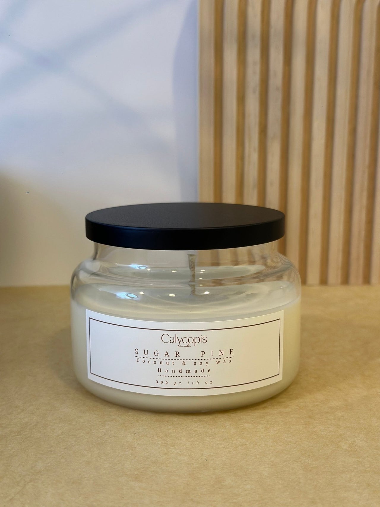 Calycopis Candle – Sugar Pine | Handmade Coconut & Soy Wax - Calycopis Candle